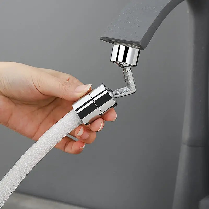 Swivel Faucet Spout Extender with Anti-Splash Filter