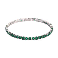 Hip Hop 4.0 Micro Zircon Tennis Bracelet