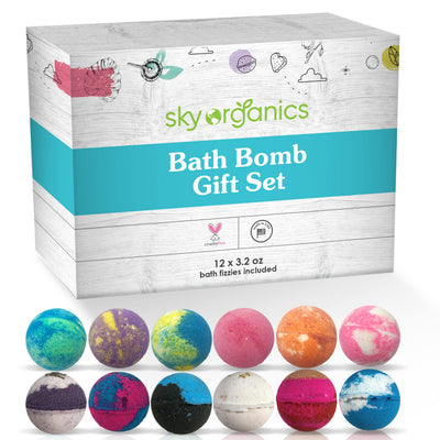 Bath Bomb Gift Set for Body to Soak Nourish & Relax