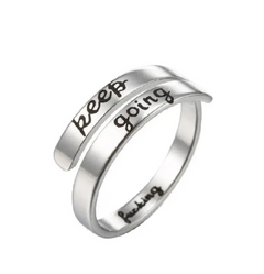 Stainless Steel Double Layer Ring