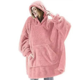 Ultra Cozy Double-Sided Fleece Wearable Blanket