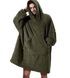 Ultra Cozy Double-Sided Fleece Wearable Blanket