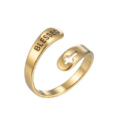 Stainless Steel Double Layer Ring