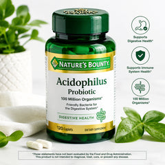Feel Confident in Your Daily Wellness with Nature’s Bounty Acidophilus Probiotics
