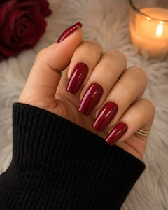 Sparkling Almond Press-On Nails for Women – Perfect for Parties