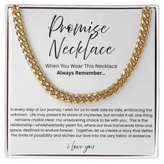 Cuban Link Chain Necklace - To My Boyfriend