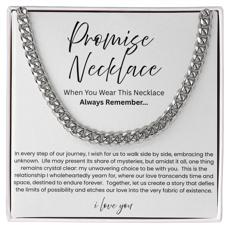 Cuban Link Chain Necklace - To My Boyfriend