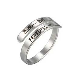 Stainless Steel Double Layer Ring