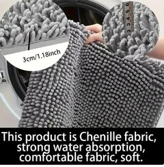 Absorbent Muddy Paw Dog Mat