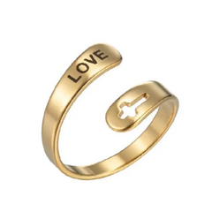 Stainless Steel Double Layer Ring
