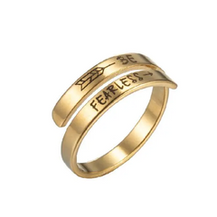 Stainless Steel Double Layer Ring