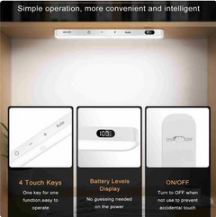 Motion Sensor Cabinet Light with Battery Display