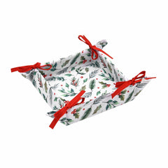 Organic Cotton Bread Bag and Basket for Home Decor