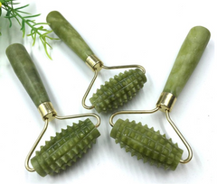 Jade Roller Facial Massage Tool for Beauty